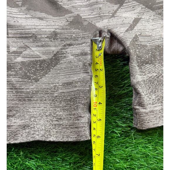 Gymshark Seamless High Waist Biker Shorts Brown Geo Camo Workout Women’s Sz S - Picture 4 of 8